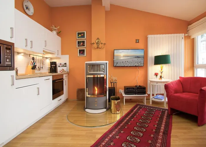 アパート Residenz Bismarck App 13 ゼーバート・ヘリングスドルフ